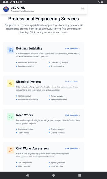 Geocivil zwe  – screenshot 5