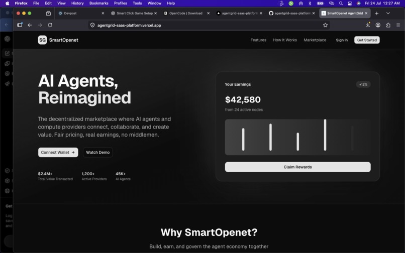 AgentGrid AI Marketplace – screenshot 2