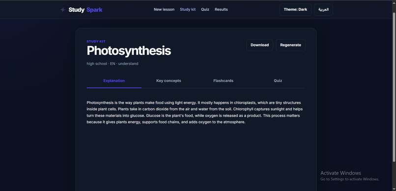 StudySpark AI – screenshot 3