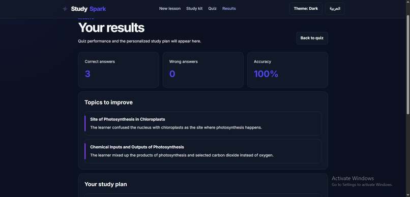 StudySpark AI – screenshot 6