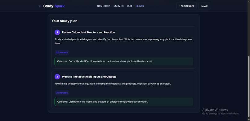 StudySpark AI – screenshot 7