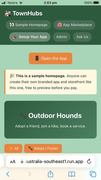 TownHubs – screenshot 1