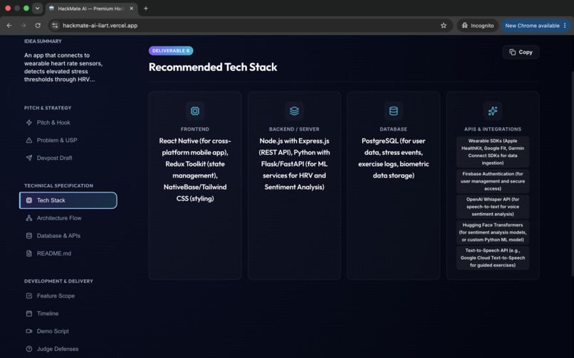 HackMate – screenshot 3