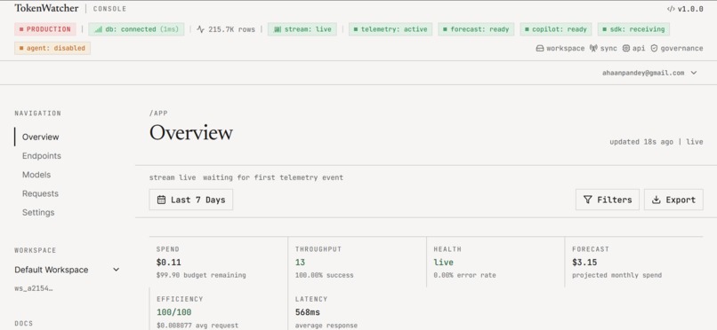 TokenWatcher Impact – screenshot 3
