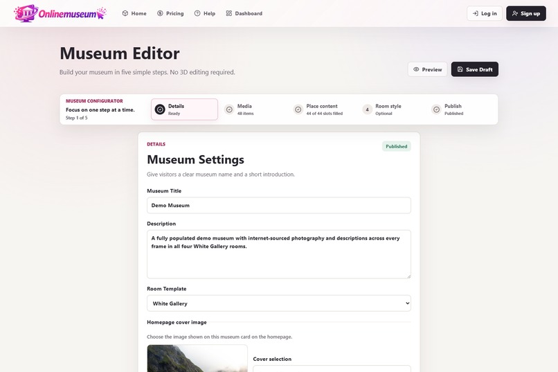 Online Museum – screenshot 3