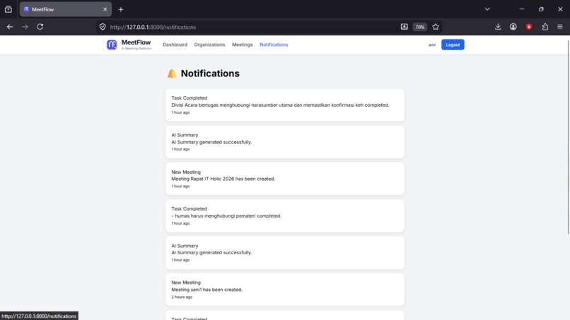 MeetFlow – AI Meeting Management Platform – screenshot 11