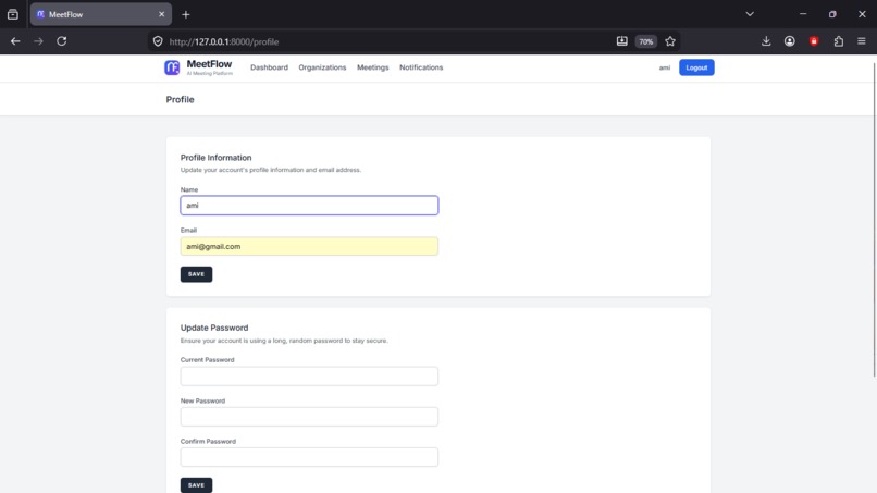 MeetFlow – AI Meeting Management Platform – screenshot 12