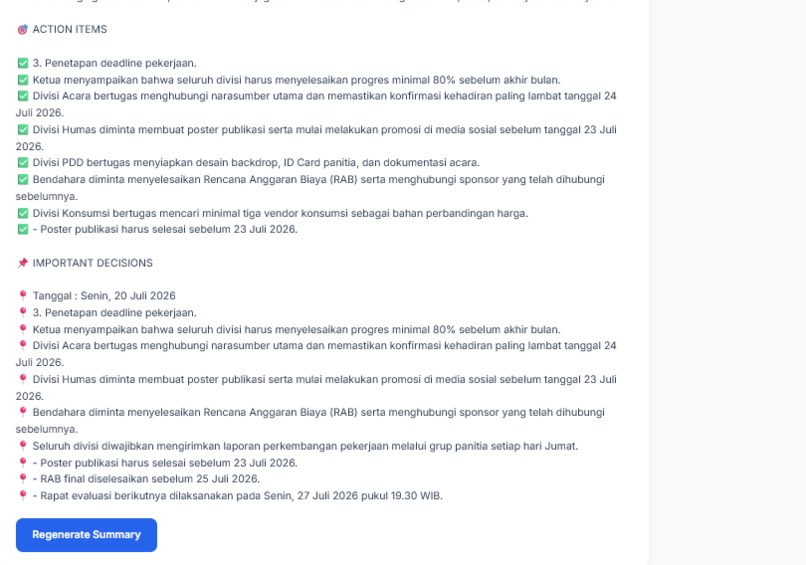 MeetFlow – AI Meeting Management Platform – screenshot 9