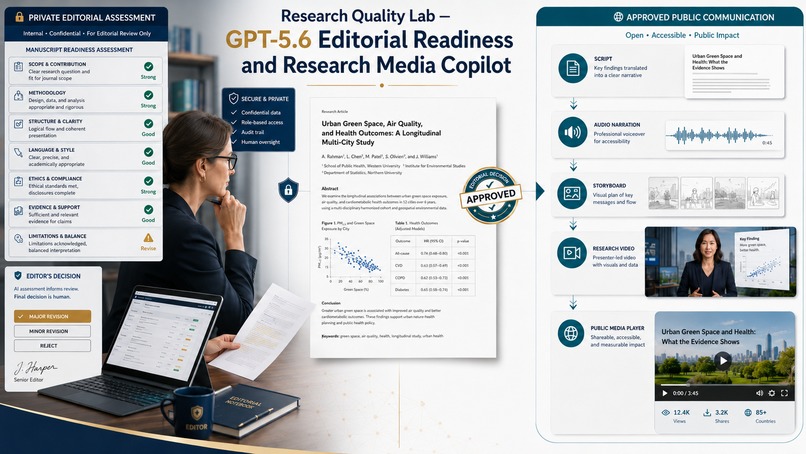 RQL: GPT-5.6 Editorial Readiness and Research Media Copilot – screenshot 1