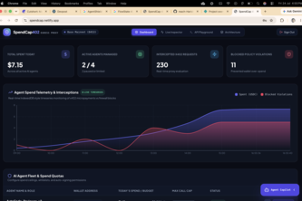 SpendCap—Agentic Spend Gateway & x402 Micropayment Protocol