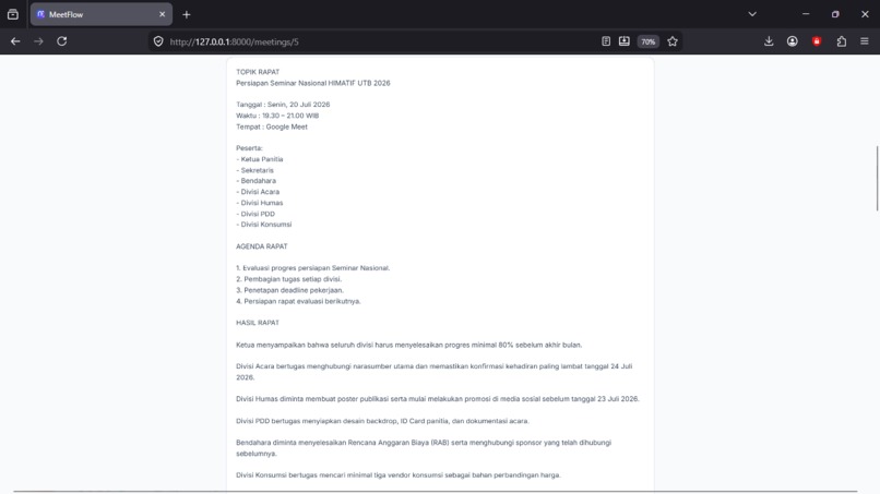 MeetFlow – AI Meeting Intelligence Platform – screenshot 8