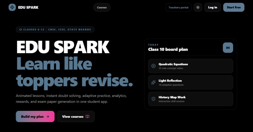 EDUSPARK – screenshot 2