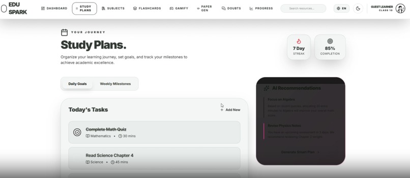 EDUSPARK – screenshot 3