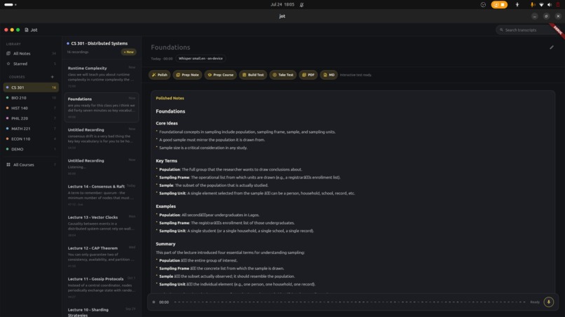 Team-Jot – screenshot 2