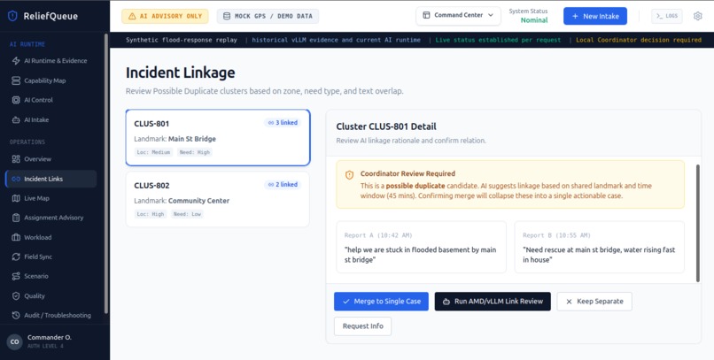ReliefQueue AI – screenshot 3