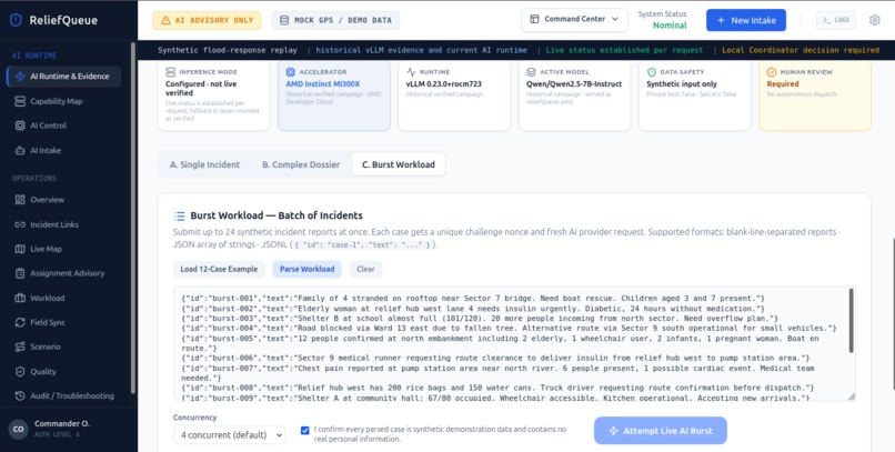 ReliefQueue AI – screenshot 4