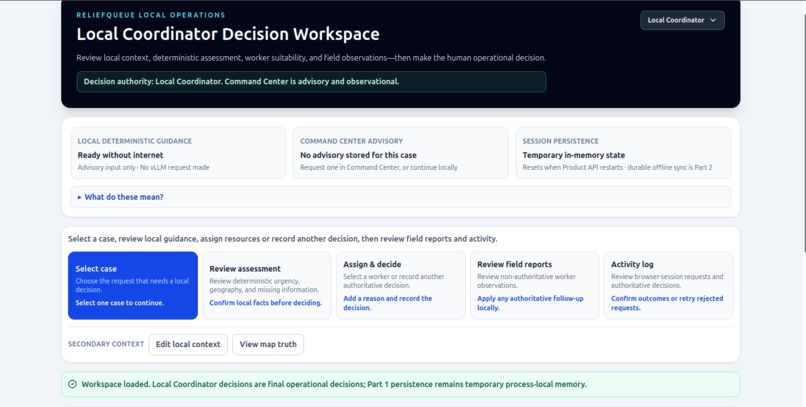 ReliefQueue AI – screenshot 7