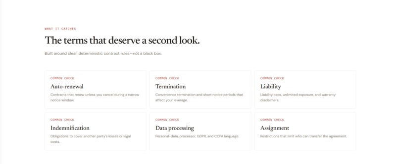 ClauseIQ – screenshot 1