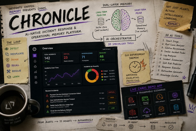 Chronicle: AI-Native Incident Response Platform – screenshot 1