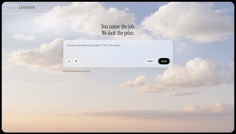 LeverageAI – screenshot 2