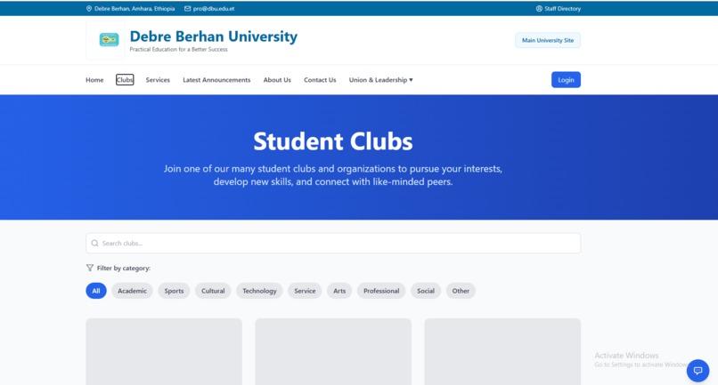 DBU Student Assistant – screenshot 2