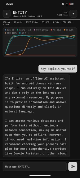 Project Entity – screenshot 1