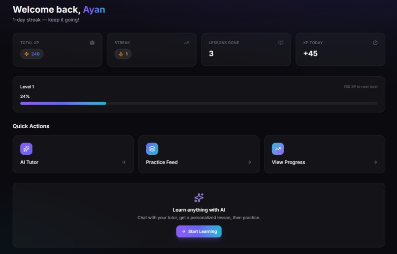 LearnLoop – screenshot 1