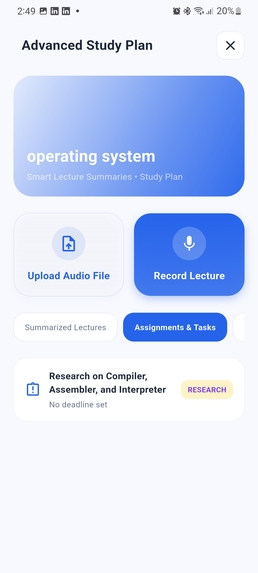 Auranote – AI Academic Assistant – screenshot 3