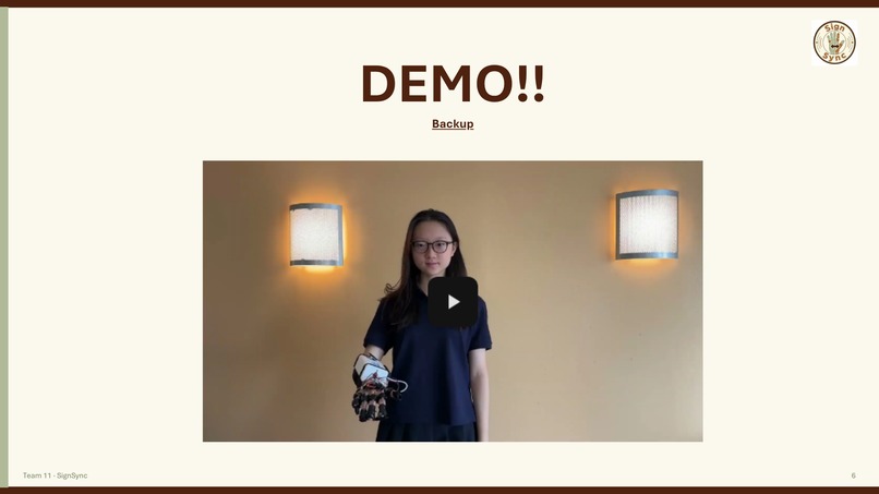 Team 11 - SignSync – screenshot 8