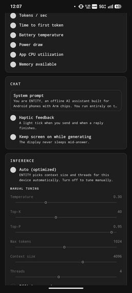 Project Entity – screenshot 8