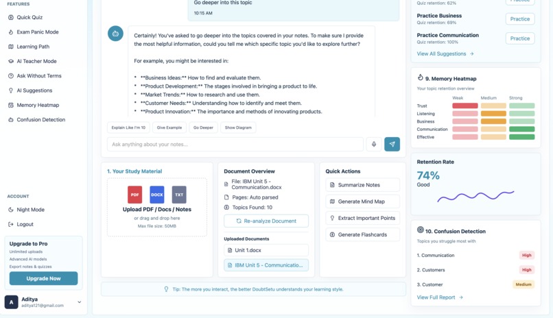 DoubtSetu – screenshot 2
