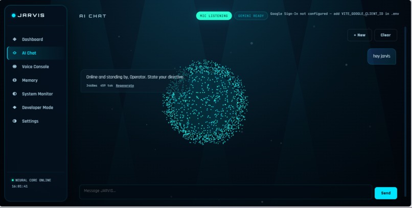 JARVIS – screenshot 1