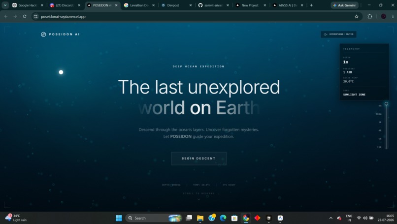POSEIDON-AI – screenshot 1