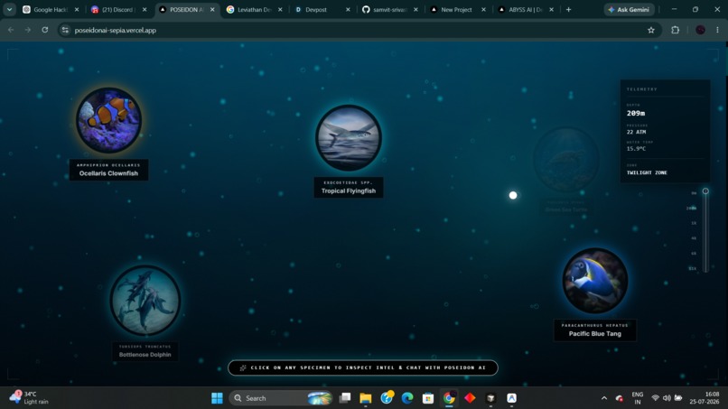 POSEIDON-AI – screenshot 2