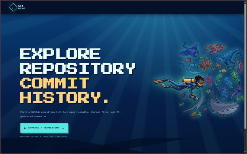 Gitdive – screenshot 1