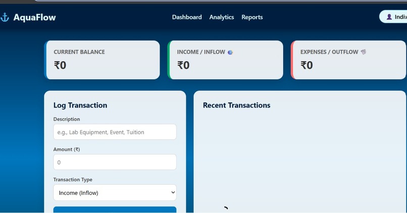 AQUA FLOW – screenshot 1