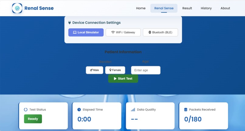 Renal Sense-AI Based Non-Invasive Kidney Monitoring Sytem – screenshot 5