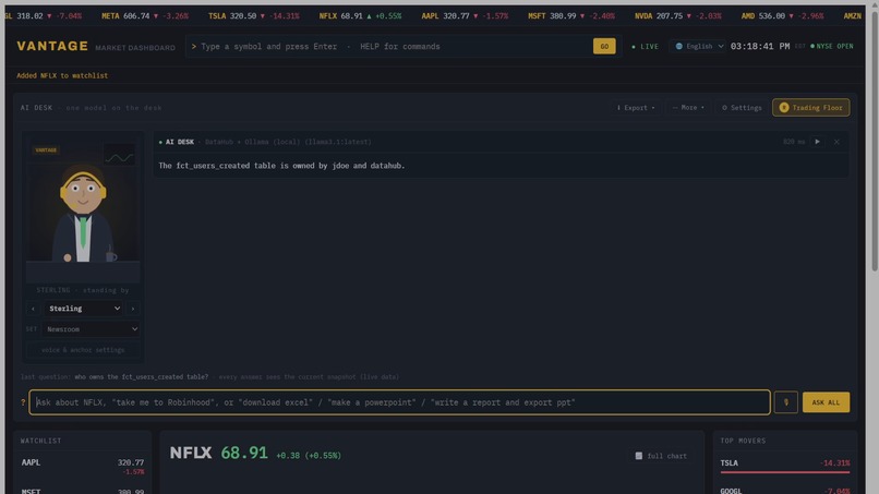Vantage  – screenshot 1