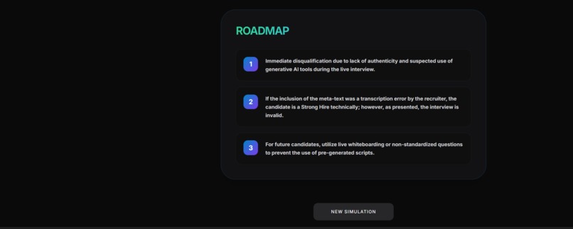 VORTEX AI: An Interview simulator – screenshot 8