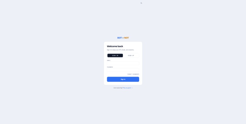 Bot or Not? – screenshot 1
