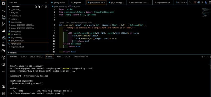CyberGuard – screenshot 3