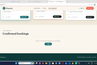 tourist Management System