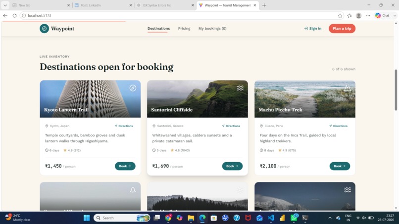 tourist Management System – screenshot 9
