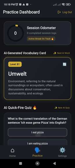 AI Language Tutor  – screenshot 3