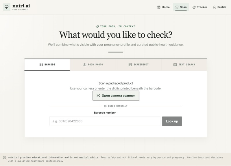 nutri.ai – screenshot 2