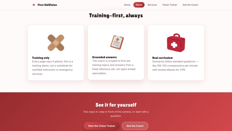 FirstAidVision – screenshot 3