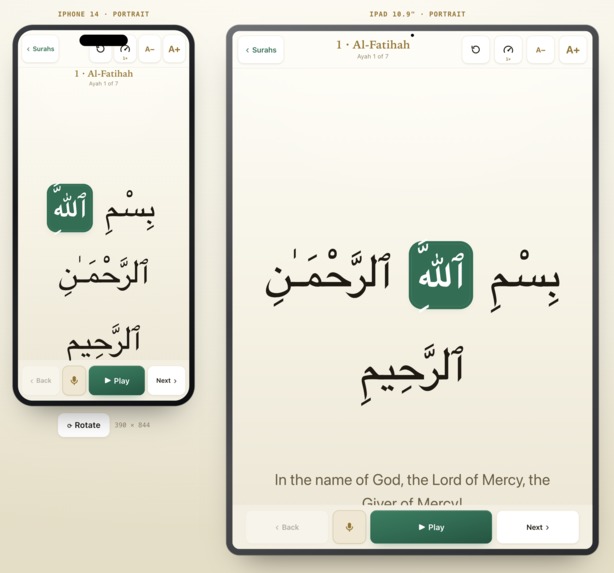 Quran for Grandma – screenshot 2