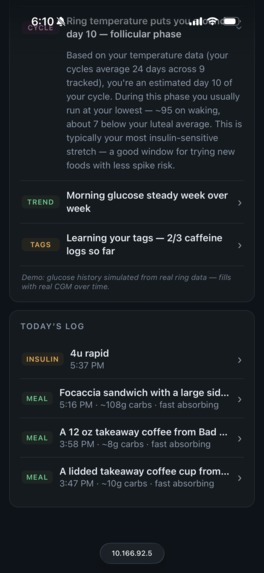 Glucose coach – screenshot 6