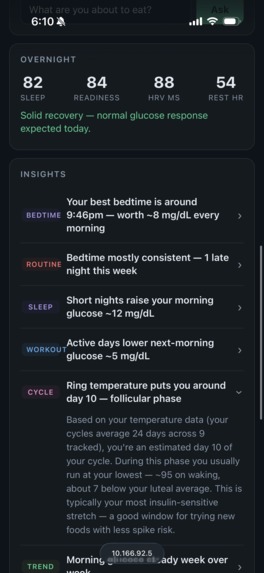 Glucose coach – screenshot 3