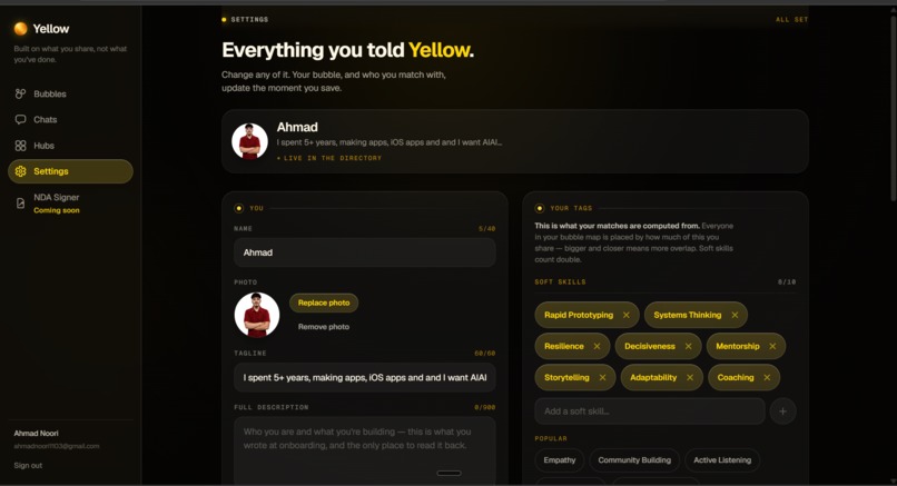Yellow – screenshot 4